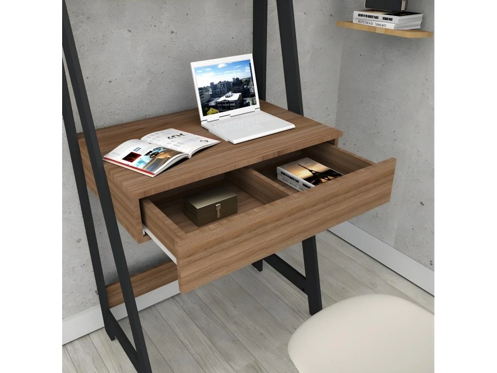 Bureau Secrétaire Châtaignier Noir 4 Bureau Secrétaire Châtaignier Noir – Image 2