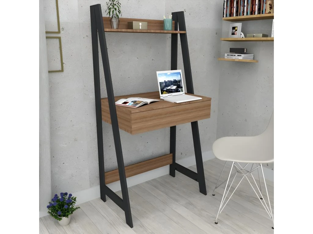 Bureau Secrétaire Châtaignier Noir 7 Bureau Secrétaire Châtaignier Noir – Image 5