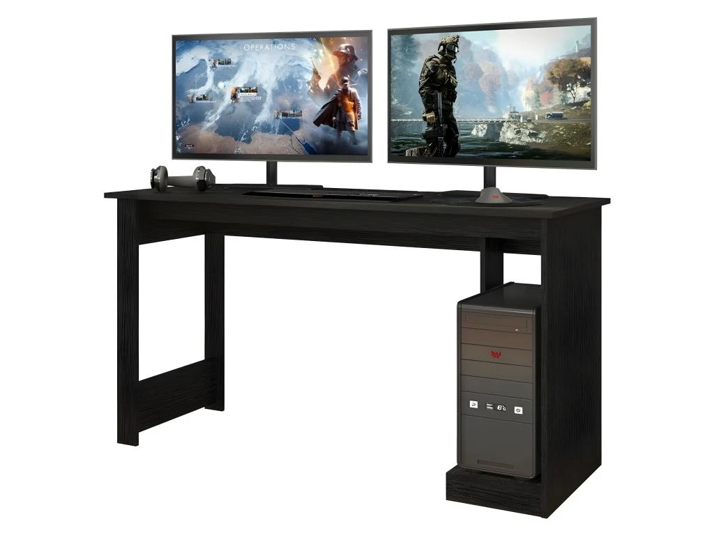 Bureau Gamer 136 Cm Noir 3 Bureau Gamer 136 Cm Noir