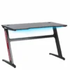 Bureau Gamer éclairage LED 120 X 60 Cm Noir DARFUR -Meubles Soldes Boutique meuble bureau 16279401