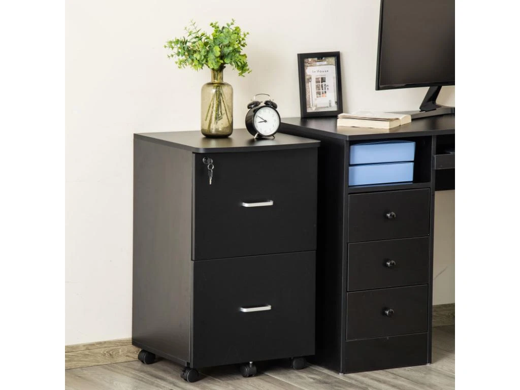 Caisson De Bureau JAFAR Noir 6 Caisson De Bureau JAFAR Noir â Image 4