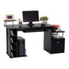 Bureau Informatique Tropicolo Noir -Meubles Soldes Boutique meuble bureau 19170149
