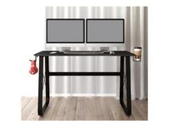 Bureau Gaming GAME Noir -Meubles Soldes Boutique meuble bureau 19171115