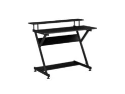 Bureau Informatique Gamer CONNOR Noir