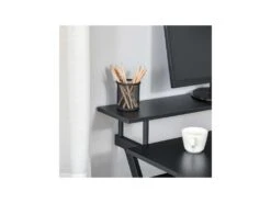 Bureau Informatique Gamer CONNOR Noir -Meubles Soldes Boutique meuble bureau 19171215