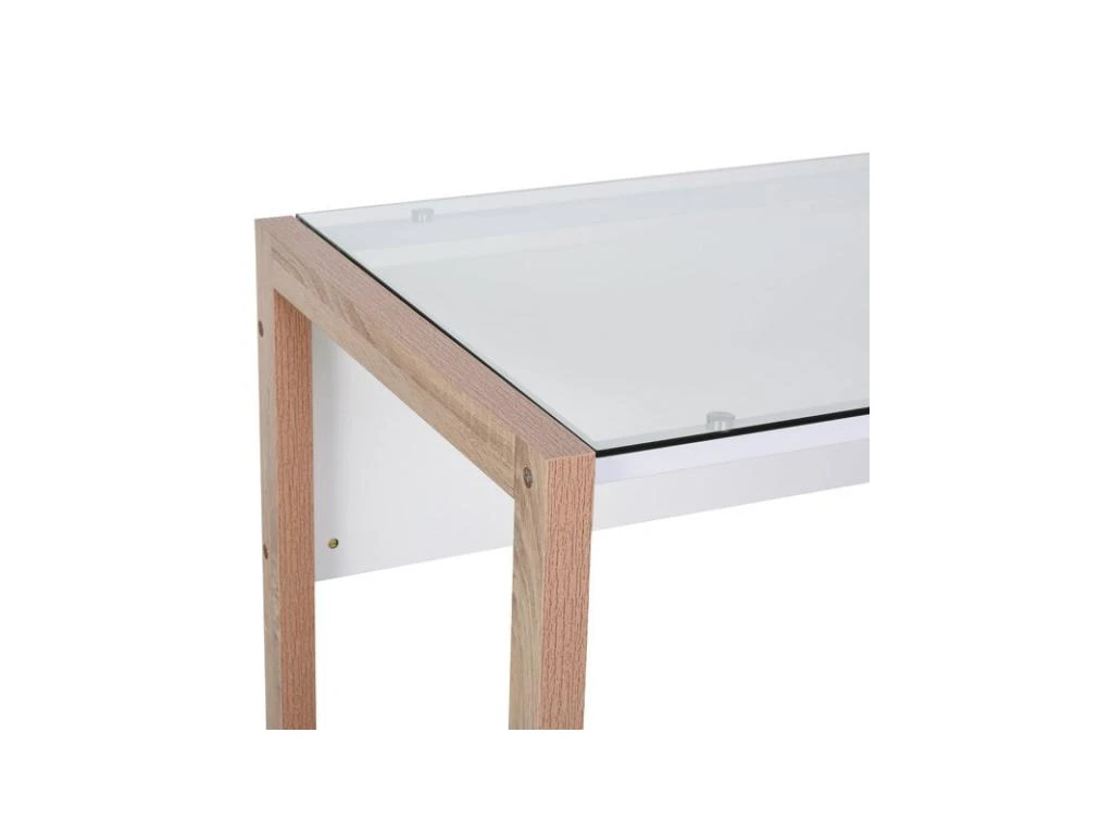 Bureau STANFORD Blanc Et Bois 8 Bureau STANFORD Blanc Et Bois – Image 6