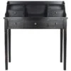 Bureau Noir 49 X 92 X 102.87 Cm - Thyra -Meubles Soldes Boutique meuble bureau 21034433
