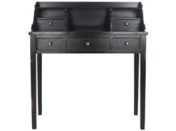 Bureau Noir 49 X 92 X 102.87 Cm - Thyra