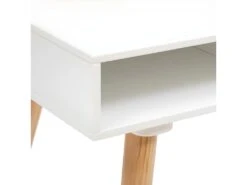 Bureau Enfant 2 Cases Blanc Galip Atmosphera - Blanc -Meubles Soldes Boutique meuble bureau 21124299