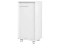 Caisson Roulant De Rangement Blanc 1 Porte H 77 Cm 9 Caisson Roulant De Rangement Blanc 1 Porte H 77 Cm -Meubles Soldes Boutique meuble bureau 22970299