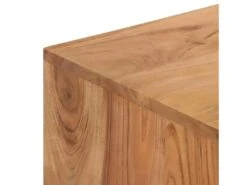 Bureau Table Meuble Travail Informatique à écrire Bois D'acacia Massif 118 Cm 0502113 -Meubles Soldes Boutique meuble bureau 8958615