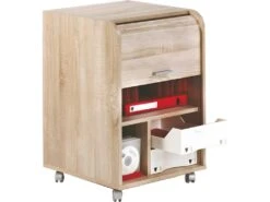 Caisson De Bureau Chêne Naturel - Coloris: Chêne Naturel