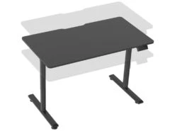 Bureau électrique Pomona à Hauteur Réglable 110 X 60 X 72 - 117 Cm Blanc [pro.tec] -Meubles Soldes Boutique meuble bureau 9550367