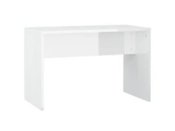 Ensemble De Coiffeuse 96 X 40 X 142 Cm Avec Led Blanc Brillant Bois D'ingénierie 02_0006247 -Meubles Soldes Boutique meuble coiffeuse 19191243