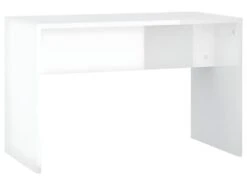 Ensemble De Coiffeuse Avec LED Blanc Brillant Bois D'ingénierie 20 Ensemble De Coiffeuse Avec LED Blanc Brillant Bois D'ingénierie -Meubles Soldes Boutique meuble coiffeuse 22740015