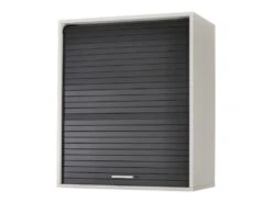 Meuble Cuisine Blanc Bicolore 60 Cm H 72 Cm - Coloris: Noir