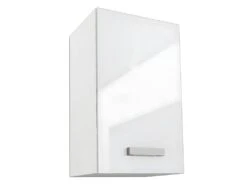 Cuisine Complète D'angle - 9 éléments De Rangements - Blanc - TRATTORIA -Meubles Soldes Boutique meuble de cuisine 12345947