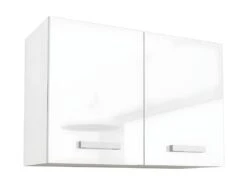 Cuisine Complète D'angle - 9 éléments De Rangements - Blanc - TRATTORIA -Meubles Soldes Boutique meuble de cuisine 12408817