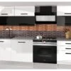 LOFT | Cuisine Complète Modulaire Linéaire L 180 Cm 6 Pcs | Plan De Travail INCLUS | Ensemble De Cuisine Finition Gloss -Meubles Soldes Boutique meuble de cuisine 12693897