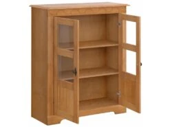 Armoire 2 Portes En Pin Nature