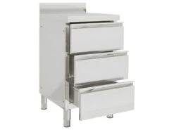 Lto De 2 Armoires De Cuisine 96 Cm Commerciale Acier Inoxydable 02_0000006 -Meubles Soldes Boutique meuble de cuisine 22939129