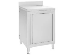 Lto De 2 Armoires De Cuisine 96 Cm Commerciale Acier Inoxydable 02_0000006 -Meubles Soldes Boutique meuble de cuisine 22939131