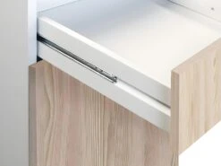 Cuisine Complète - 180 Cm - 6 éléments De Rangements - Naturel & Blanc - TRATTORIA 18 Cuisine Complète - 180 Cm - 6 éléments De Rangements - Naturel & Blanc - TRATTORIA -Meubles Soldes Boutique meuble de cuisine 440451