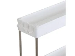 Chariot De Cuisine Salle De Bain Avec Roues 4 étagères Plastique Blanc 15 Chariot De Cuisine Salle De Bain Avec Roues 4 étagères Plastique Blanc -Meubles Soldes Boutique meuble de rangement 12518773