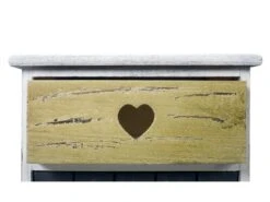 Table Nuit Chevet 1 Tiroir 1 Porte Bois Gris Shabby 71x36,5x30,5 -Meubles Soldes Boutique meuble de rangement 12522781