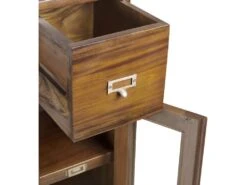 FLAMINGO - Meuble Escalier Descente Droite En Bois Marron -Meubles Soldes Boutique meuble de rangement 9507925