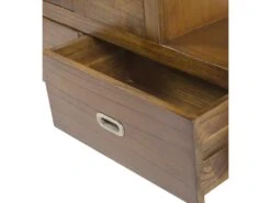 FLASH - Meuble Escalier Descente Gauche En Bois Marron -Meubles Soldes Boutique meuble de rangement 9507933