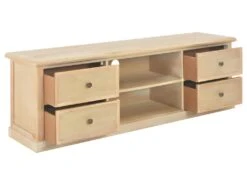 Meuble Télé Buffet Tv Télévision Design Pratique 120 Cm Bois 2502267 -Meubles Soldes Boutique meuble tv 11199421