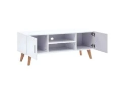 Meuble Télé Buffet Tv Télévision Design Pratique Blanc 120 Cm Mdf 2502115 10 Meuble Télé Buffet Tv Télévision Design Pratique Blanc 120 Cm Mdf 2502115 -Meubles Soldes Boutique meuble tv 11204579