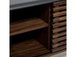 Meuble TV En Bois Effet Noyer 140 X 39.5 X 53 Cm -Meubles Soldes Boutique meuble tv 12530265