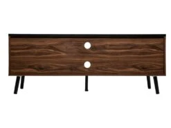 Meuble TV En Bois Effet Noyer 140 X 39.5 X 53 Cm -Meubles Soldes Boutique meuble tv 12530267