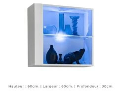 Ensemble Meubles De Salon SWITCH XXIII Design, Coloris Blanc Et Noir -Meubles Soldes Boutique meuble tv 12534585