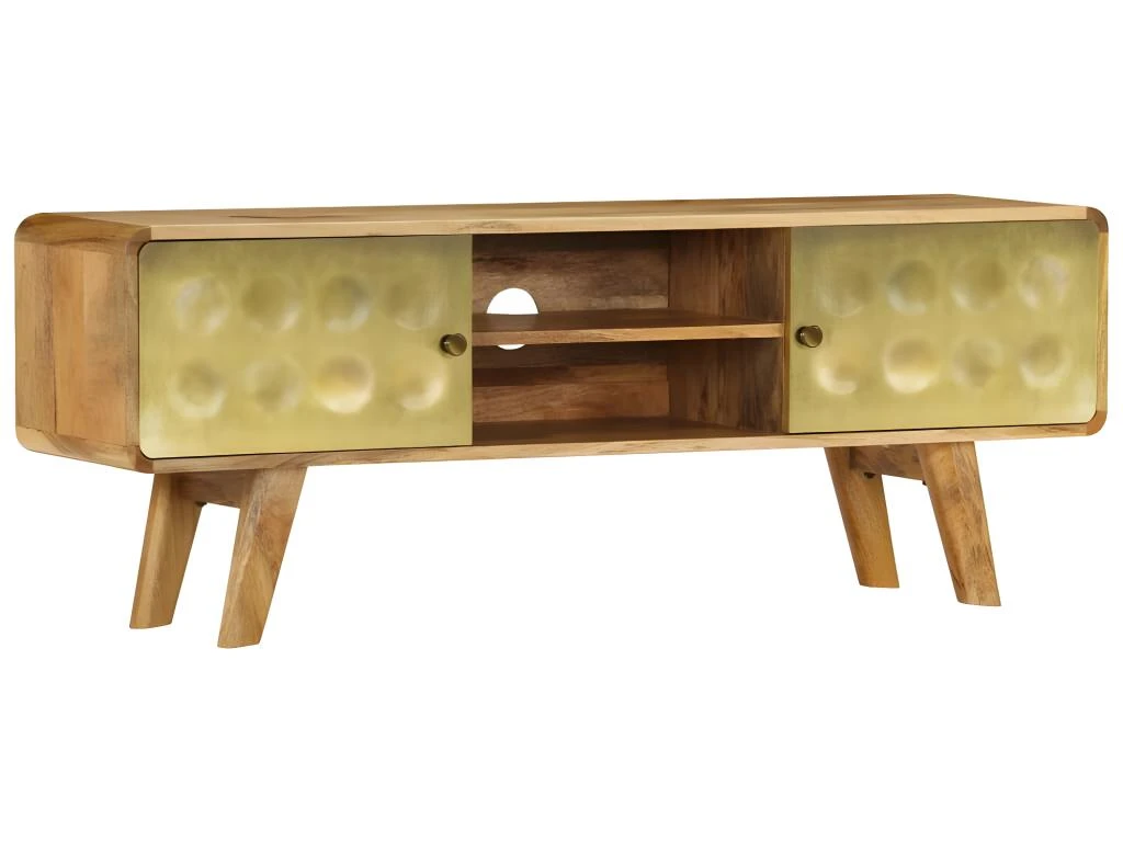 Meuble Télé Buffet Tv Télévision Design Pratique Bois De Manguier Massif 120 Cm 2502138 3 Meuble Télé Buffet Tv Télévision Design Pratique Bois De Manguier Massif 120 Cm 2502138