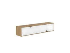 Meuble TV Spark 180cm Chêne Blanc - Venprodin