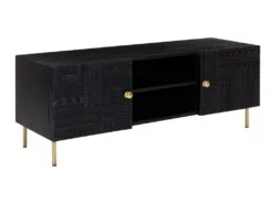 Meuble TV Chimane Noir 120 Cm -Meubles Soldes Boutique meuble tv 12999147