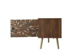 Meuble TV 180cm Avec 2 Compartiments Et 2 Tiroirs En Bois - Style Campagnard - Marron 8 Meuble TV 180cm Avec 2 Compartiments Et 2 Tiroirs En Bois - Style Campagnard - Marron -Meubles Soldes Boutique meuble tv 20939337