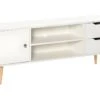 Meuble Tv Scandinave MURCIE Pin Et Blanc