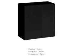 Ensemble De Meubles Design De Salon SWITCH V, Coloris Noir Et Chêne. Finitions Noir Brillant Et Chêne Fraisé. 11 Ensemble De Meubles Design De Salon SWITCH V, Coloris Noir Et Chêne. Finitions Noir Brillant Et Chêne Fraisé. -Meubles Soldes Boutique meuble tv 22414829