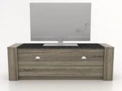 Meuble TV METEORITE - 2 Niches & 2 Tiroirs - MDF Plateau Effet Granite 23 Meuble TV METEORITE - 2 Niches & 2 Tiroirs - MDF Plateau Effet Granite -Meubles Soldes Boutique meuble tv 225733