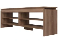 Meuble TV 65 Pouces Châtaignier 5 Niches 153 Cm -Meubles Soldes Boutique meuble tv 22970071