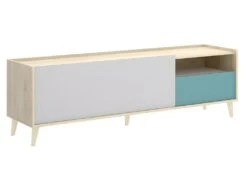 Meuble TV BICA - 1 Porte - Multicolores -Meubles Soldes Boutique meuble tv 382207