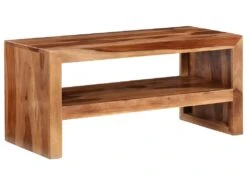Meuble Télé Buffet Tv Télévision Design Pratique Bois Massif De Sesham 2502027