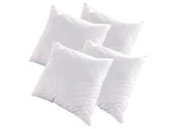 BELLECOUR LITERIE | Lot De 4 Oreillers 60x60 Cm GRAND PALACE | Fibres Creuses Polyester | Souple