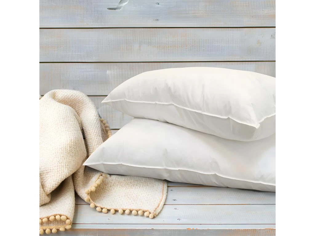 BELLECOUR LITERIE | Lot De 2 Oreillers 65x65 Cm GRAND PALACE | Fibres Creuses Polyester | Souple 4 BELLECOUR LITERIE | Lot De 2 Oreillers 65x65 Cm GRAND PALACE | Fibres Creuses Polyester | Souple – Image 2