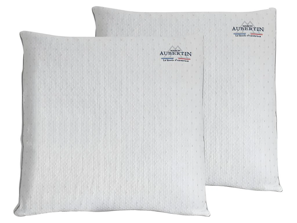 Lot De 2 Oreillers Malva Ergonomique - 60 X 60 Cm 3 Lot De 2 Oreillers Malva Ergonomique - 60 X 60 Cm