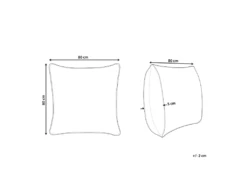 Oreiller à Profil Haut En Polyester 80 X 80 Cm MANA 11 Oreiller à Profil Haut En Polyester 80 X 80 Cm MANA -Meubles Soldes Boutique oreiller 19582877